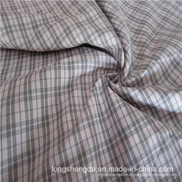 Gewebte Dobby Twill Plaid Plain Check Oxford Outdoor Jacquard 100% Polyester Stoff (X017)